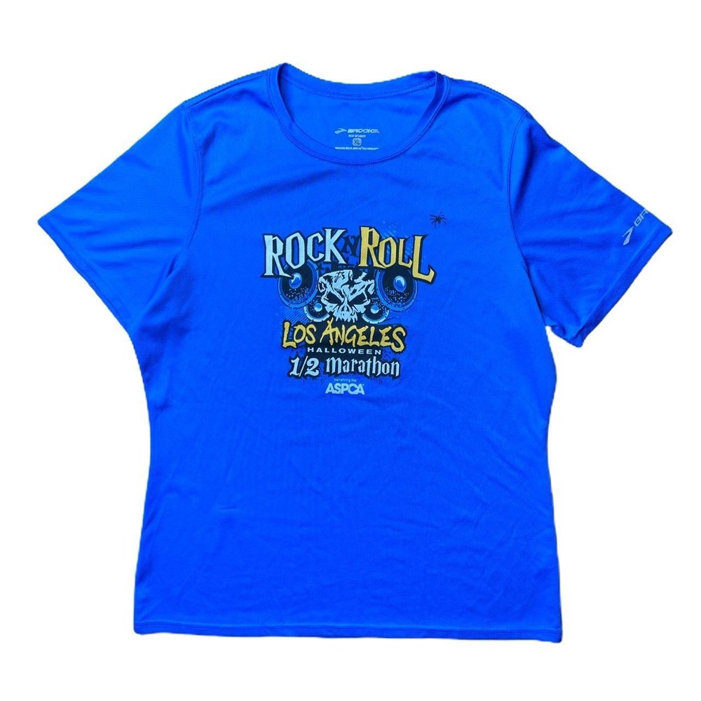Women's 2013 rock and roll Halloween half marathon running walk shirt